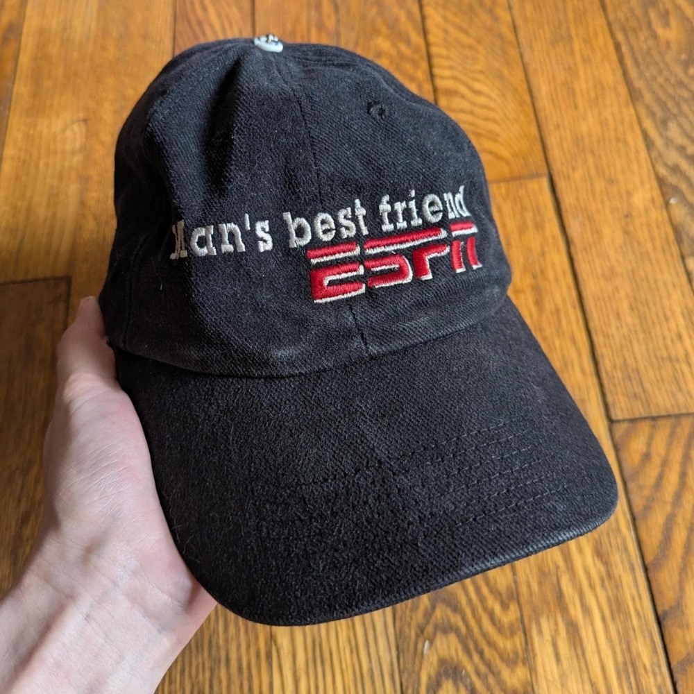 Vintage ESPN Man's Best Friend Baseball Hat Cap